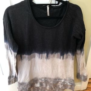 Long sleeve tie-dye shirt